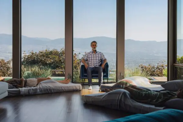 Luxury psilocybin retreat Canada with The Journeymen Collective.